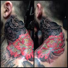 Japanese Flowers Tattoo Names And Their Meanings Japanese Flower Tattoo Neck Tattoo Flower Neck Tattoo