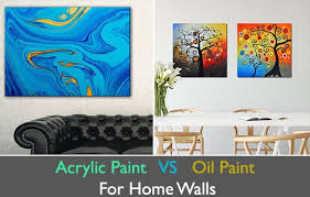 Acrylic Paint Vs Oil Paint For Home Walls How to paint a wall with acrylic.