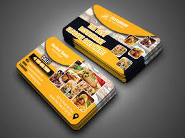 This Is A Business Card Template This Template Contains 300dpi Print Read Restaurant Business Cards Business Cards Creative Templates Business Cards Creative