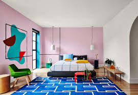 Are We Into The Reinvented Memphis Trend Emily Henderson Colorful Bedroom Design Home Interior Design Bedroom Wall Colors