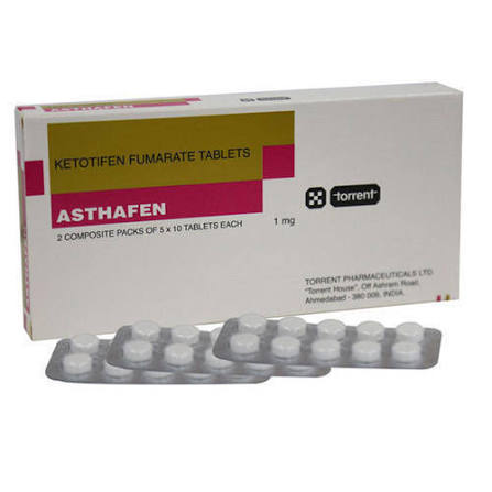 Ketotifen Fumarate Tablets General Medicines General Medicines at 0.43 USD at Best Price in Surat | Corsantrum Technology