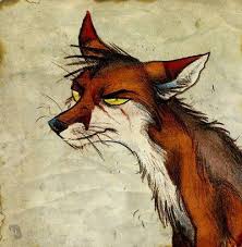1368386745 Risovannye Lisy 42 Jpeg 400 410 Fox Illustration Fox Art Animal Art