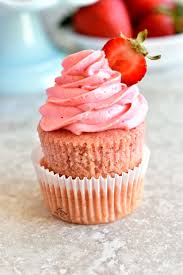 I was looking through all my recipes on here the other day, and realized that i haven't really talked about chocolate cupcakes. Strawberry Cupcakes With Strawberry Buttercream Frosting Gluten Free Dairy Free Option Mama Knows Gluten Free