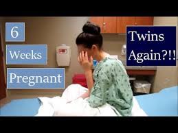 Spotting is similar to a period but much lighter, and can vary in colour. 6 Weeks Pregnant Heavy Bleeding Twins Again Youtube