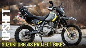 Upshift2020 Suzuki Dr650s Project Bike Suzuki Suzuki Dr650 Dual Sport Motorcycle