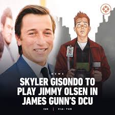 Skyler Gisondo has been cast as Jimmy Olsen in 'SUPERMAN LEGACY'.