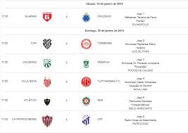 Campeonato mineiro 2020 no superesportes: Divulgada Tabela Do Campeonato Mineiro 2019 Espaco Galera