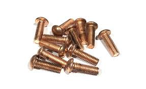 Maybe you would like to learn more about one of these? Machine Screws Rivet Head Screw Machine Round Head Copper Plated Steel Unc Whit 12pcs