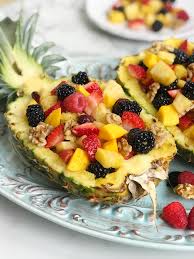 Jamaican Fruit Salad A Jamaican Fruit Bowl With Lime Honey