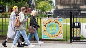Covid In Scotland Rules On People Meeting Outdoors Are Eased Bbc News