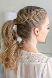 For braided pigtails, two sections are make the braids tight as much as possible for a sleeker effect. Cute Easy Braided Hairstyles For Medium Hair Easy Braid Haristyles
