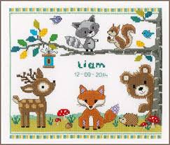 Check spelling or type a new query. Amazon Com Vervaco Counted Cross Stitch Kit Forest Animals 11 2 X 9 6