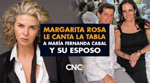 El proyecto, que también promoverá el representante christian garcés, deberá surtir cuatro debates antes de convertirse en ley. Margarita Rosa Sin Pelos En La Lengua Le Canta La Tabla A Maria Fernanda Cabal Y Su Esposo Cnc Noticias Colombia