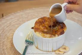 Banana Bread Pudding With Rum Sauce Self Proclaimed Foodie Banana Bread Pudding Bread Pudding Sweets Recipes