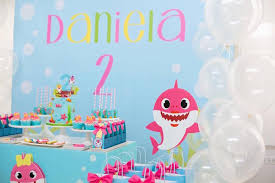 party ideas baby shark birthday party