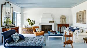 Corrugated metal ceiling tiles view all. Why Blue Ceilings Are Such A Popular Tradition Architectural Digest