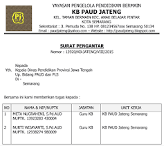 Check spelling or type a new query. Contoh Surat Tugas Guru Paud Tk Kb