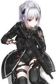 Pictures and videos of anime girls holding, using, or doing something related to guns. Anime Girl With Gun By Demongirl289 On Deviantart
