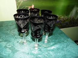 Karaffe + 5 x likörglas perla lux buzau böhmen überfang rubinglas vintage. Luksozen Serviz Ot Cherven Kristal Buzau Perla Lux Gr Vidin Oblast Vidin Pazarluk Com