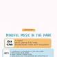 MINDFUL MUSIC IN THE PARK event image