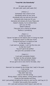 I Want To Tell You So Much I Love You Lyrics Treat Me Like Somebody Lyrics Somebody Lyrics Lyrics Told You So