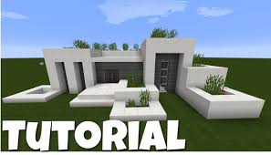 Minecraft Modernes Haus Weiss Grau Bauen Tutorial Anleitung 2016 Deu Minecraft Haus Minecraft Haus Bauen Minecraft Hauser Modern