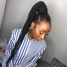 Pre stretched 3x ghana braid 40″ 50″ 60″ hair is when we take the hair and stretch the strands so. Best Ghana Braids Hairstyles Popsugar Beauty