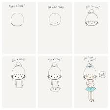 Quick Tutorial Catplusmouse Doodle People Doodle Techniques Easy Drawings