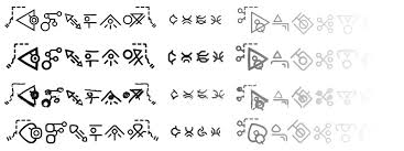 The cirth is a semi‑artificial script, based on real‑life runic alphabets, invented by. Designing An Alien Alphabet Volnaiskra