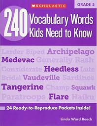 Printable flash cards can be saved as pdf files. Pdf 240 Vocabulary Words Kids Need To Know Grade 5 24 Ready To Reproduce Packets That Make Vocabulary Building Fun Effective Pdf Epub Mobi Mkjhgvdfxgs