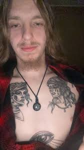 Getting a tattoo at a Halloween party