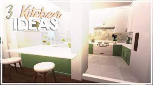 Grey kitchen bloxburg build ideas for 4th of july selfies. Roblox Bloxburg 3 Kitchen Ideas Youtube
