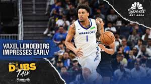 Dubs Talk: Yaxel Lendeborg's impressive fit with Steph Curry, Draymond Green