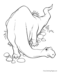 Most loved by kindergarten kids this dinosaur coloring printable is available in pdf. Dinosaur Coloring Pages