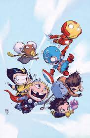 List of the weakest marvel characters. Marvel Superheroes As Babies By Skottie Young Baby Avengers Baby Marvel Comic Books Art
