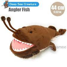 Deep Sea Creature Angler Fish Plush 44 Cm Deep Sea Creatures Sea Creatures Angler Fish