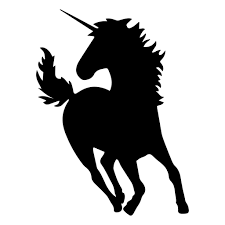 Download Unicorn Black Silhouette Transparent Png Svg Vector File Yellowimages Mockups