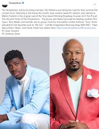 Broadway's Jawan M. Jackson is the newest member of The Temptations -  SoulTracks