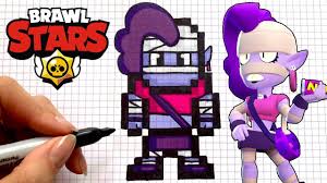 Hola, subo vídeos de dibujos en pixel art, es un estilo de dibujo que me encanta. Como Dibujar Eliza Pixel Art Brawl Stars Youtube
