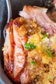 Simply whisk together the pineapple juice, brown sugar, mustard, cinnamon what to with leftover crock pot ham. Slow Cooker Brown Sugar Pineapple Ham Dinner Then Dessert