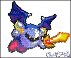 In three simple steps you will transform a picture into a beautiful cross stitch chart. Meta Knight Pixel Art Perler Bead Sprite By Chaotikfalls On Etsy 30 00 Bead Sprite Geek Cross Stitch Pixel Art