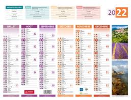 Calendrier des fleurs de saison. Bouchut 4 Saisons Calendrier Bancaire 6 Mois Par Face 32 X 42 Cm