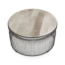 Spoke Hair On Hide White Metal Coffee Table Crate And Barrel Metal Coffee Table Coffee Table Crate And Barrel Coffee Table