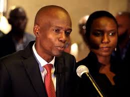 Haiti's president jovenel moise and first lady martine attend a ceremony at a memorial for the tenth anniversary of the january 12, 2010 earthquake, in titanyen, haiti, january 12, 2020. Jrsl1iow7hjmtm