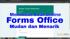 Maybe you would like to learn more about one of these? Membuat Soal Kuis Online Menggunakan Forms Office Microsoft Soal Pilihan Ganda Dan Essay Pendek Youtube