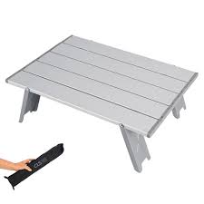 Aluminum folding tables and chairs for outdoor dining. Folding Table Camping Lightweight With Portable Bag For Outdoor Picnic Beach Tables Sports Outdoors Florent Dejardin Fr