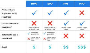 What Is The Difference Between Hmo Ppo Hr Infographic Health Plan Primary Care Physician
