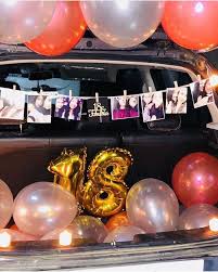 Birthday Surprise For Girlfriend In Car Pictame Webstagram Instagram Post By Gift Cafe Turn Your Car Trunk Space Into Full Of Surpris Happy Birthday Fun 18th Birthday Unique Birthday Gifts