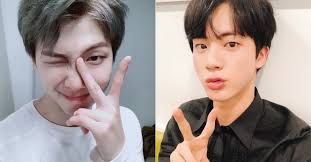 However, none of the members have been in public relationships since . Rm Jin 1 Year Into Their Relationship Bts Pulls An April Fool S Joke On Twitter