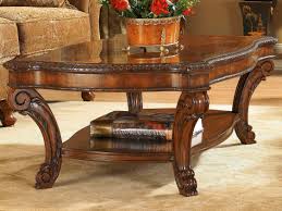 Our inventory of antique coffee tables runs from the mild to the ornate. A R T Furniture Old World 52 X 31 Rectangular Cocktail Table At1433002606